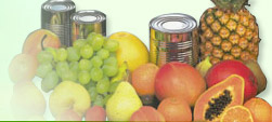 Canned Fruits and vegetables